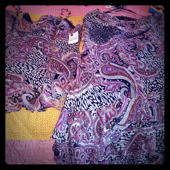 2 piece blouse and shirt set. Size 12. - Picture 1 of 1